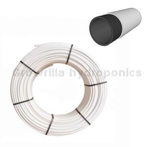 TUBO IN POLIETILENE PE BD Ø 20 MM MULTISTRATO BIANCO / NERO 1 METRO LINEARE