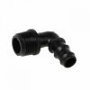 RACCORDO GOMITO 90° PORTAGOMMA FILETTATO 1/2" X 16MM