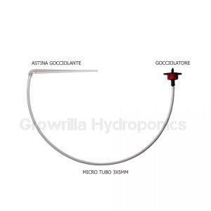 8 L / H dripper with pre-assembled dipstick