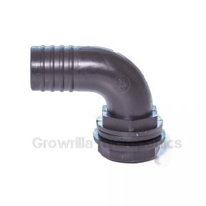 ATTACCO PER SERBATOIO PASSAPARETE GOMITO CON PORTAGOMMA 32X1"