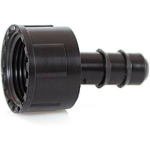 BARBED HOSE FITTING WHIT FEMALE SWIVEL THREAD 16 X 3/4"