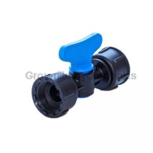 Valvola F-F con ghiera a folle 3/4" x 3/4"