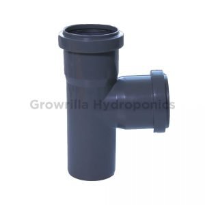 RACCORDO DI DERIVAZIONE 87° IN PP AD INNESTO Ø 50MM GRIGIO