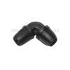 RACCORDO 90° GOMITO PORTAGOMMA 12MM CON GHIERA