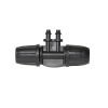 RACCORDO DI DERIVAZIONE PORTAGOMMA CON GHIERA 12X6MM A 2 USCITE