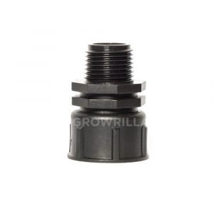 RACCORDO ADATTATORE FILETTATO MASCHIO - FEMMINA 1/2" X 3/4" CON GHIERA A FOLLE