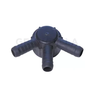 Alternative view of BARBED FITTING CONNECTOR 3 WAY OUT 16MMX 1" FEMALE