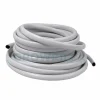 20MM DOUBLE LAYER WHITE/BLACK PVC REINFORCED HOSE - LENGHT 1MT