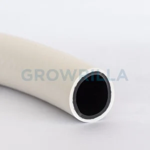 Alternative view of 20MM DOUBLE LAYER WHITE/BLACK PVC REINFORCED HOSE - LENGHT 1MT