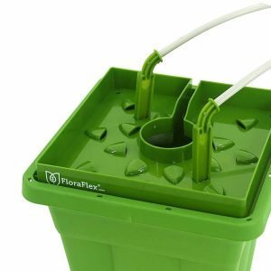 Alternative view of FLORAFLEX : FLORACAP 6” , VASSOIO DI IRRIGAZIONE DA 15,2 CM PER COLTIVAZIONE IN VASO CON COCCO O CUBI DI LANA DI ROCCIA