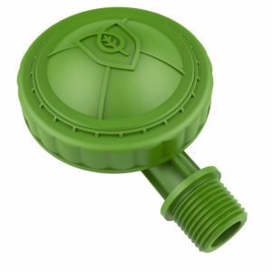FLORAFLEX : FLUSH VALVE VALVOLA DI SPURGO PER TUBO IN PE DA 16-17MM CON FILETTO MASCHIO DA 1/2"