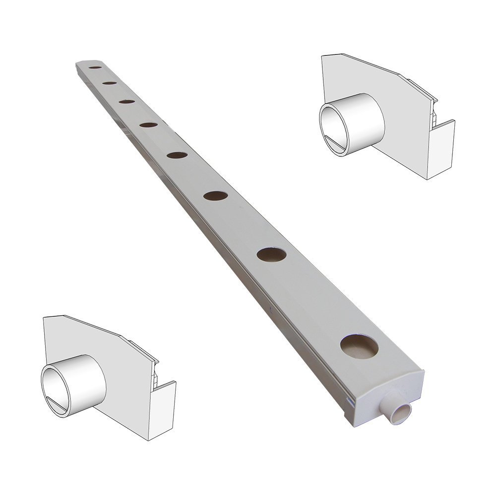 Hydroponisches Ortho NFT Modul 100×50 – Bild 3