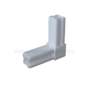 90° Corner Joint with 2 Pins for 23.5 mm Square Profiles