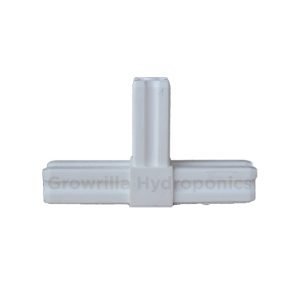 Tee Joint with 3 Pins for 23.5 mm Square Profiles
