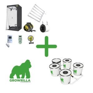 SET GROWRILLA RDWC4 2.0 + GROWBOX 120x120x200 - 720W