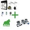 SET GROWRILLA RDWC3 PRO + GROWBOX 150x77x200 - 2x250W