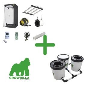 SET GROWRILLA OXY RING 2+ GROWBOX 80x80x180 - 250W