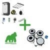 SET GROWRILLA RDWC3 2.0 + GROWBOX 100x100x200 - 360W