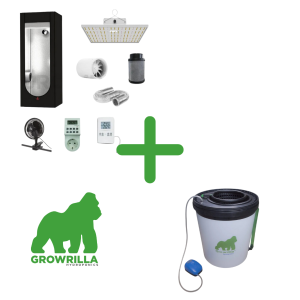 SET GROWRILLA Einzelner Oxy-Ring-Anzuchttopf + GROWBOX 60x60x160 - 150W