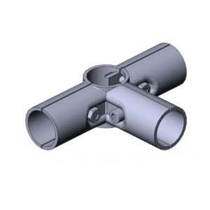 Giunto a T Angolare 90° per Tubo Ø28 mm